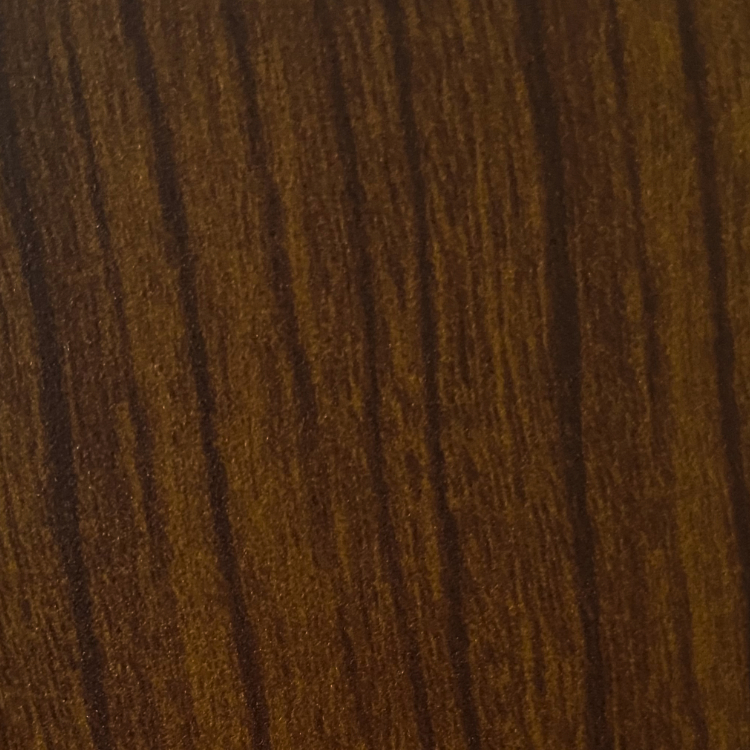 Alumination Wood Powder Coat Colors | Smoked Chestnut